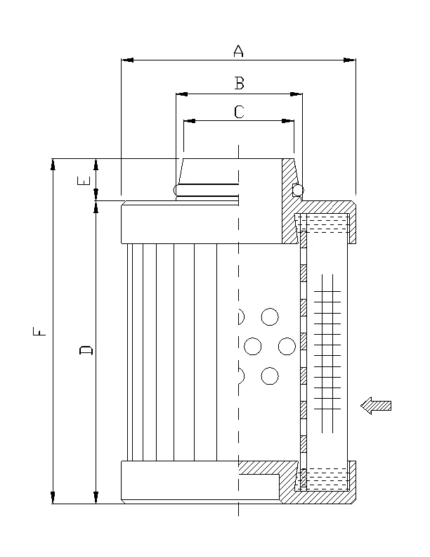 Filtrec - WT1219 - Hydraulikfilterelement