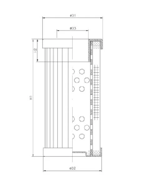 Filtrec - WT1617 - Hydraulikfilterelement