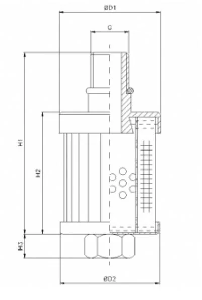 Filtrec - WT1843 - Hydraulikfilterelement