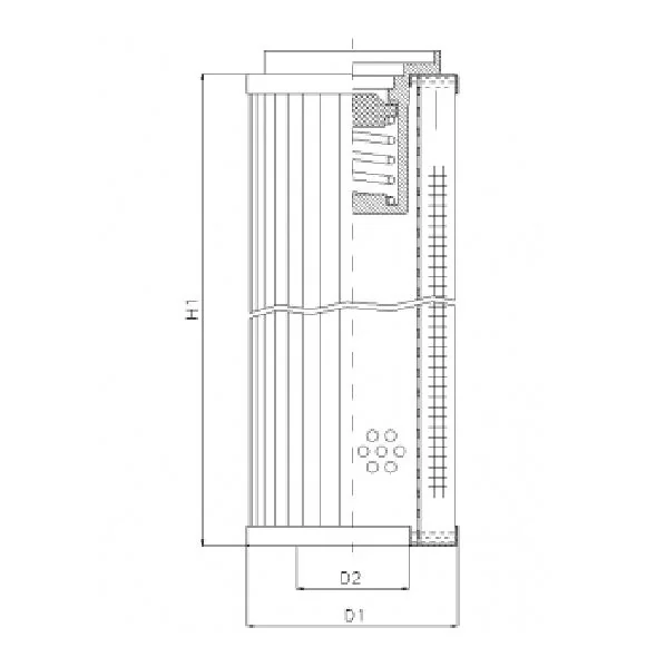 Filtrec - WT510 - Hydraulikfilterelement