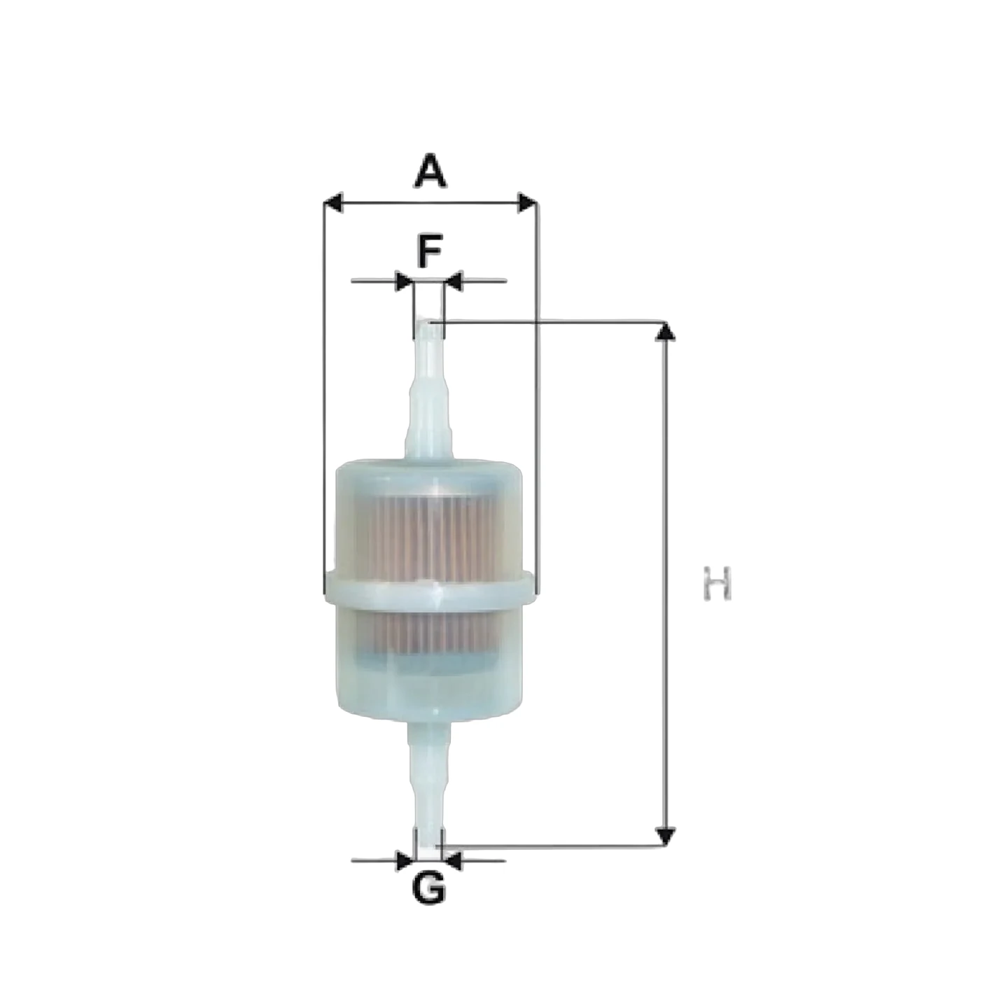 Filtrec - WX287 - Hydraulikfilterelement