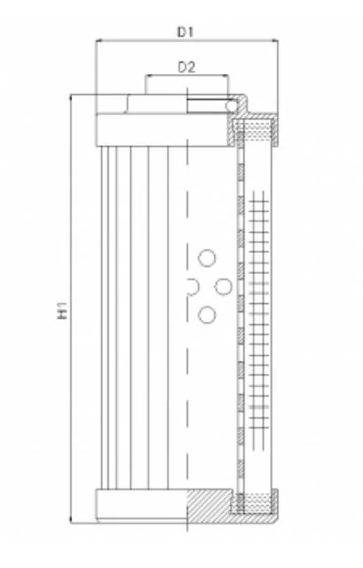 Filtrec - WX361 - Hydraulikfilterelement
