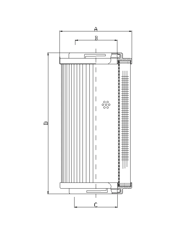 Filtrec - WX450 - Hydraulikfilterelement