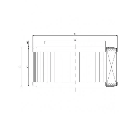 Filtrec - WX623 - Luftfilterelement
