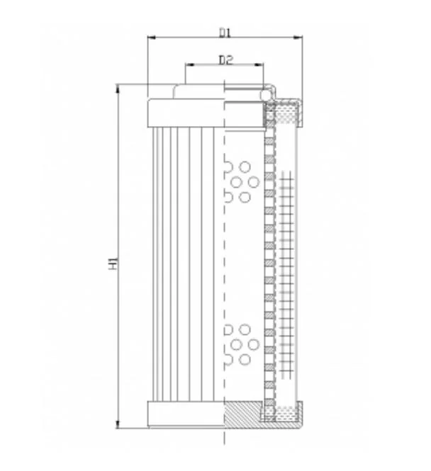 Filtrec - XD063G10BV - Hydraulikfilterelement (Druckfilter)