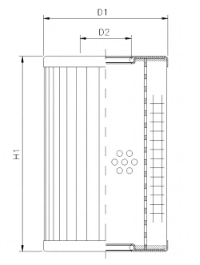 Filtrec - XR250GW10 - Hydraulikfilterelement (Rücklauffilter)