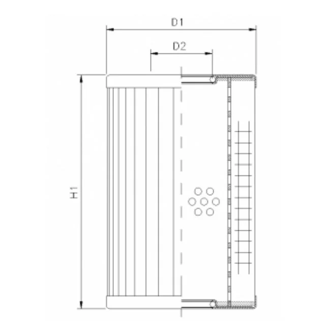 Filtrec - XR630G10V0 - Hydraulikfilterelement (Rücklauffilter)