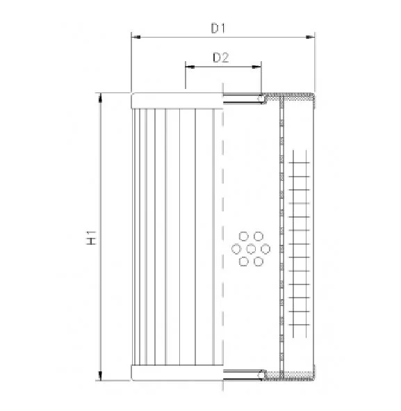 Filtrec - XR630GW03B0 - Hydraulikfilterelement (Rücklauffilter)