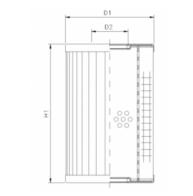 Filtrec - XR630GW10 - Hydraulikfilterelement (Rücklauffilter)