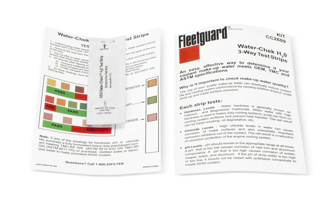 Fleetguard - CC2609 - Wasser-Teststreifen