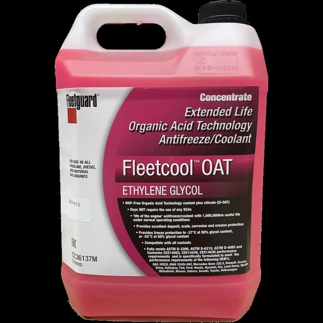 Fleetguard - CC36137M - FleetcoolOAT - EGConcentrate - 5 Ltr