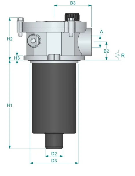 Hifi Filter - DRC 28REZBDC25B - KOMPLETT HYDRAULIKFILTER
