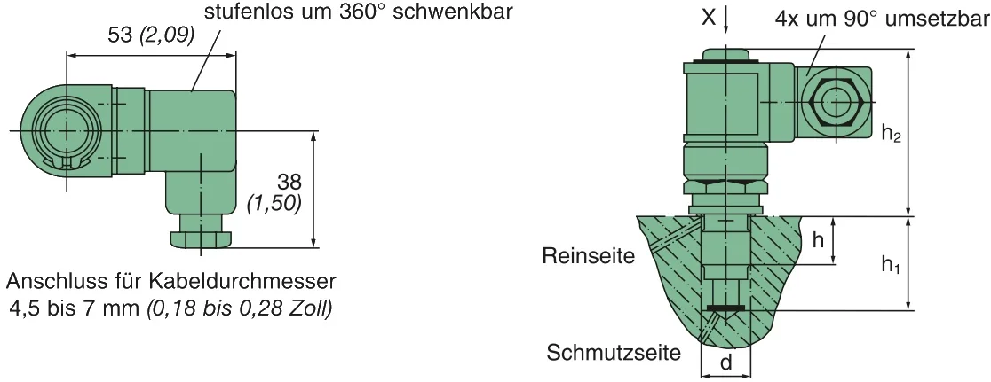 Mann-Filter - 59 010 79 202 - Wartungsschalter für Leitungsf. 1,8 bar