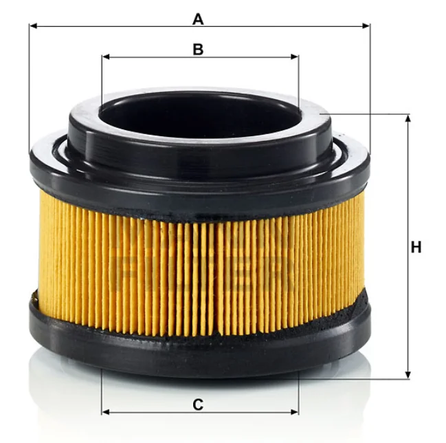 Mann-Filter - C 11 008 - Luftfilterelement