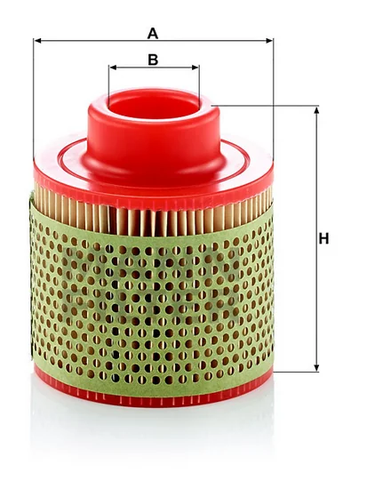 Mann-Filter - C 1131/1 - Luftfilter (Picolight NW40)