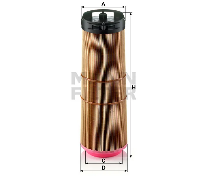Mann-Filter - C 12 133/1 - Luftfilterelement