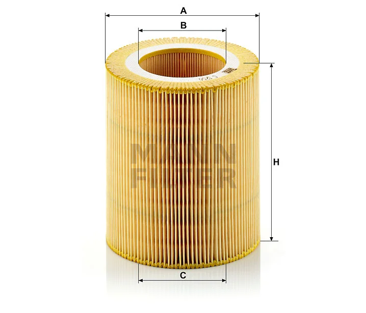 Mann-Filter - C 1250 - Luftfilterelement