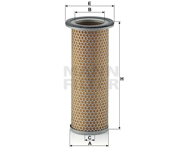 Mann-Filter - C 1281 - Luftfilterelement