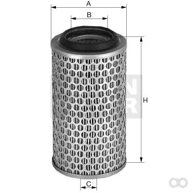 Mann-Filter - C 1344 - Luftfilterelement