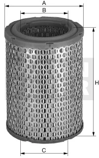Mann-Filter - C 1369 - Luftfilterelement