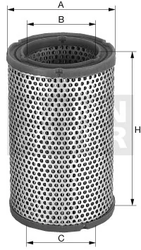 Mann-Filter - C 1450 - Luftfilterelement