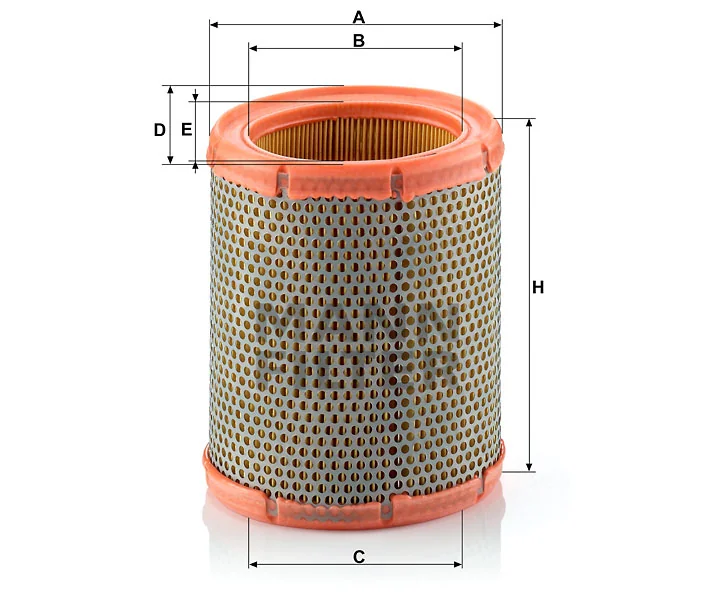 Mann-Filter - C 1460 - Luftfilterelement