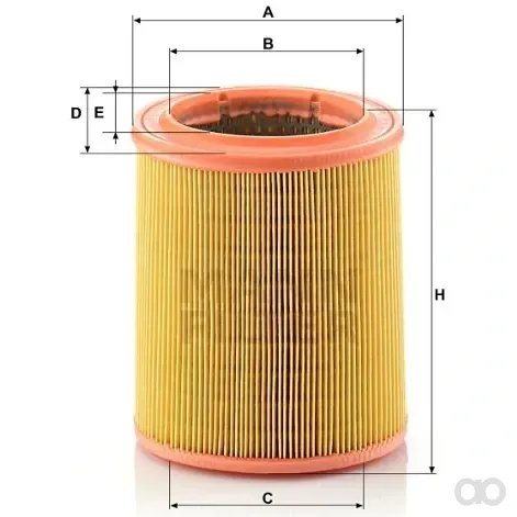 Mann-Filter - C 1472 - Luftfilterelement