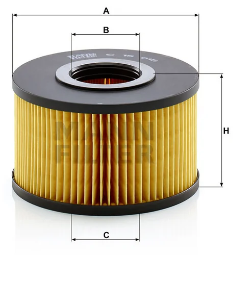 Mann-Filter - C 15 015 - Luftfilterelement
