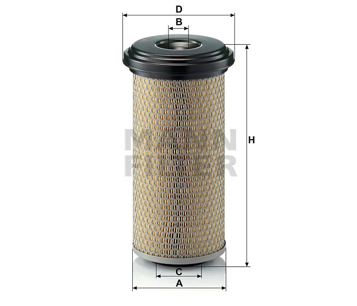 Mann-Filter - C 15 165 - Luftfilterelement