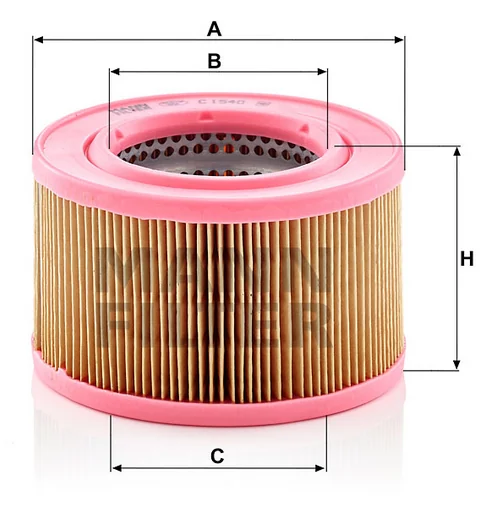 Mann-Filter - C 1540 - Luftfilterelement