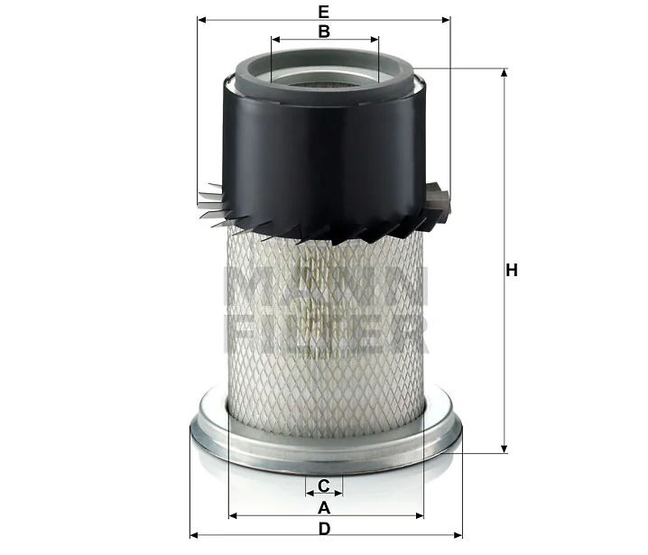 Mann-Filter - C 16 150 - Luftfilterelement