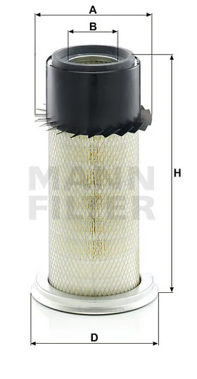 Mann-Filter - C 16 340 - Luftfilterelement