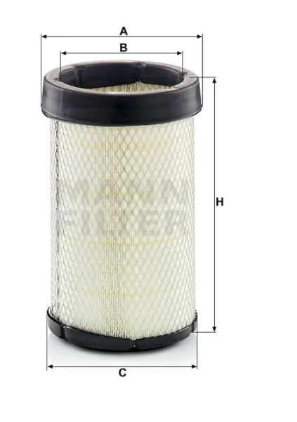 Mann-Filter - C 17 017 - Luftfilterelement