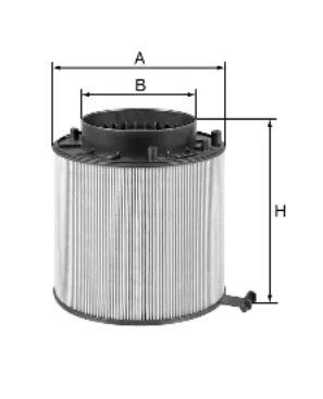 Mann-Filter - C 17 023 - Luftfilterelement