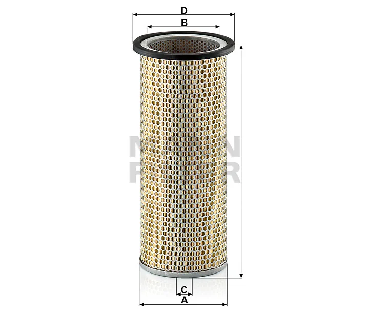Mann-Filter - C 17 149 - Luftfilterelement (Sekundärelement)