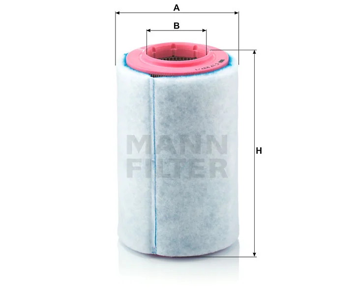 Mann-Filter - C 17 237/1 - Luftfilterelement