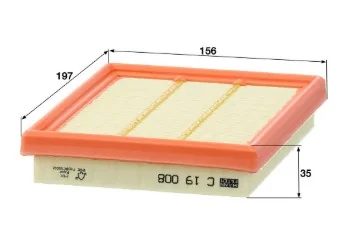 Mann-Filter - C 19 008 - Luftfilterelement