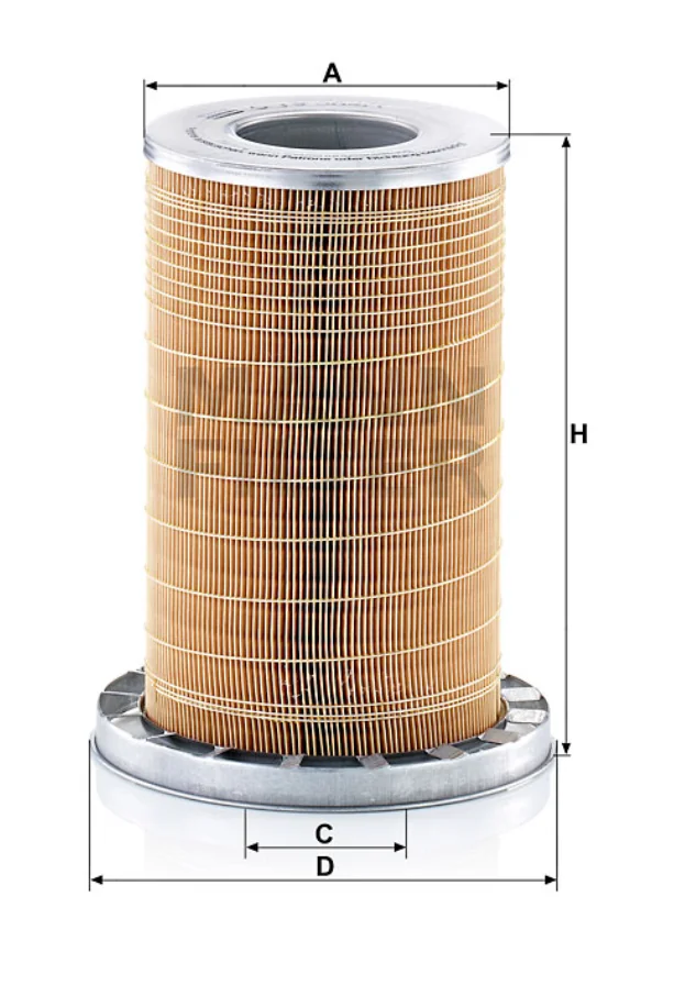 Mann-Filter - C 19 384/1 - Luftfilterelement