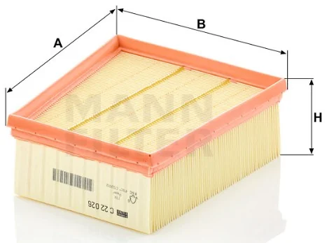 Mann-Filter - C 22 026 - Luftfilterelement