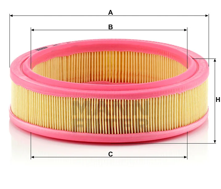 Mann-Filter - C 2233/1 - Luftfilterelement