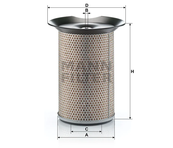 Mann-Filter - C 23 502 - Luftfilterelement