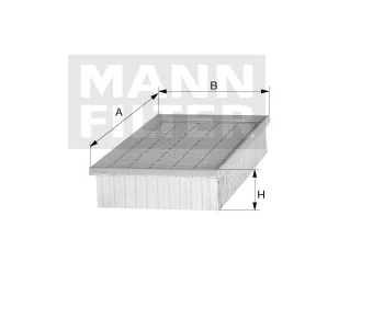 Mann-Filter - C 24 012/1 - Luftfilterelement