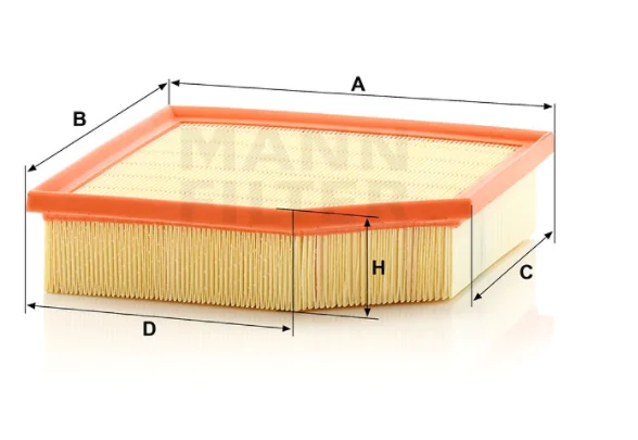 Mann-Filter - C 24 150 - Luftfilterelement