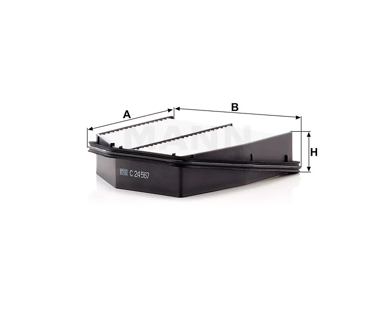 Mann-Filter - C 24 567 - Luftfilterelement