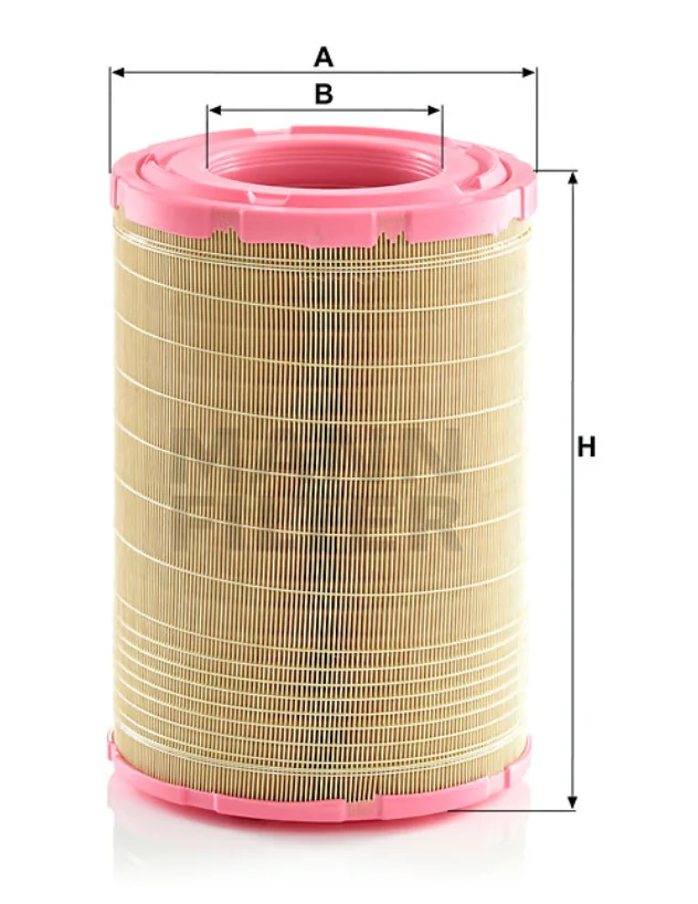 Mann-Filter - C 24 642/2 - Luftfilterelement