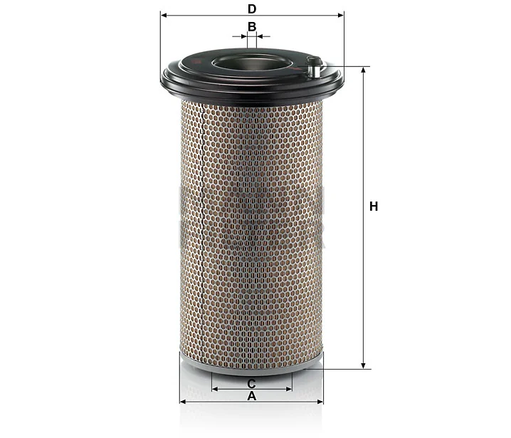 Mann-Filter - C 24 650/3 - Luftfilterelement