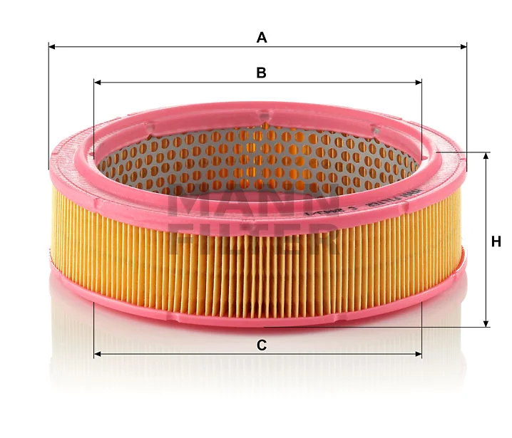 Mann-Filter - C 2443/1 - Luftfilterelement