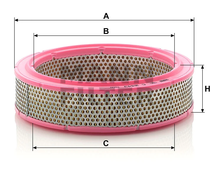 Mann-Filter - C 2443 - Luftfilterelement