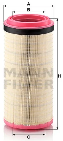 Mann-Filter - C 25 1020 - Luftfilterelement