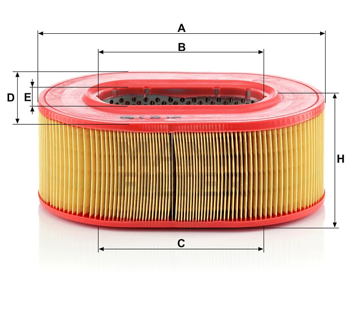 Mann-Filter - C 25 124 - Luftfilterelement